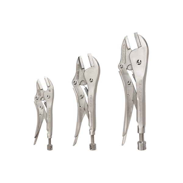 Straight Jaw Locking Pliers Set (3-Piece)